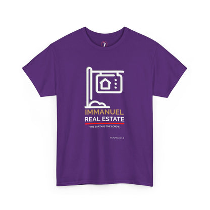 Immanuel Real Estate Unisex Heavy Cotton Tee