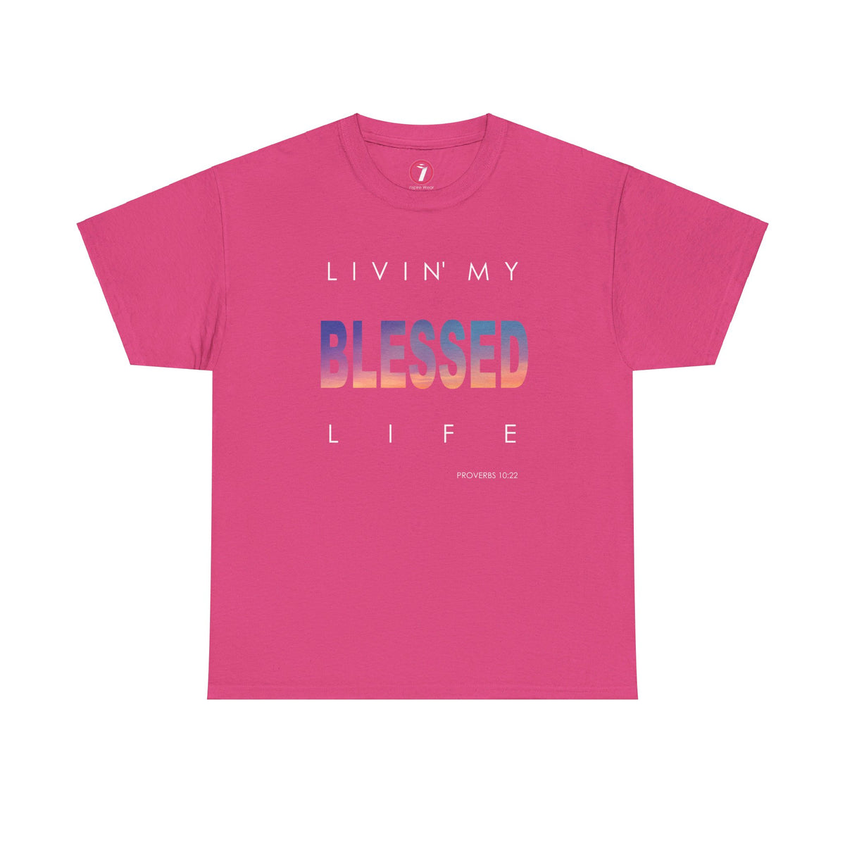Livin' My Blessed Life Unisex Heavy Cotton Tee