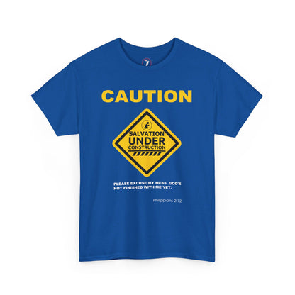 Salvation Under Construction Unisex Heavy Cotton Tee