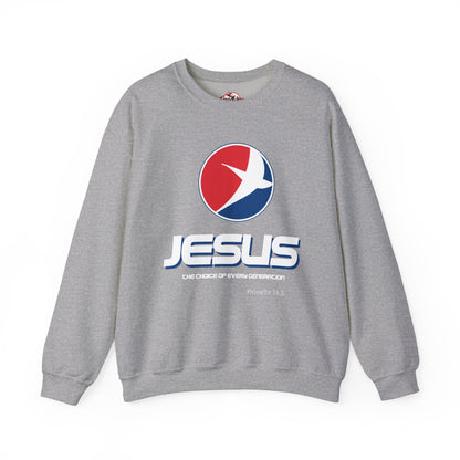 "Jesus: The Choice of Every Generation" Unisex Crewneck Sweatshirt