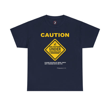Salvation Under Construction Unisex Heavy Cotton Tee
