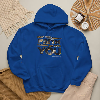 "May the Faith Be With You" Inspirational Pullover Hoodie