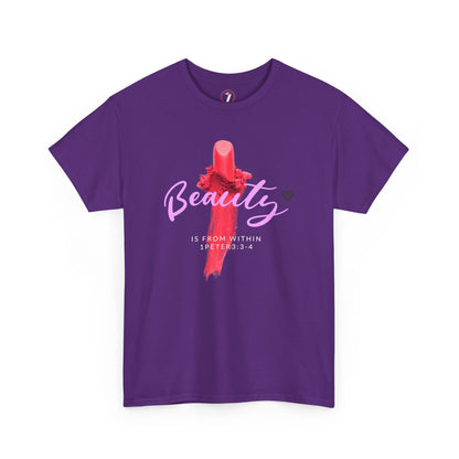 Beauty is from Within Unisex Heavy Cotton Tee