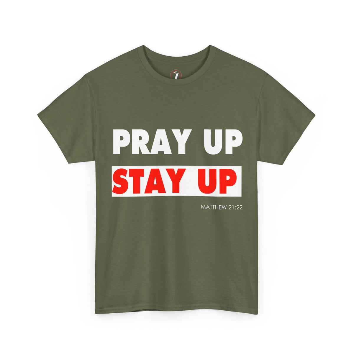 Pray up Stay up Unisex Heavy Cotton Tee