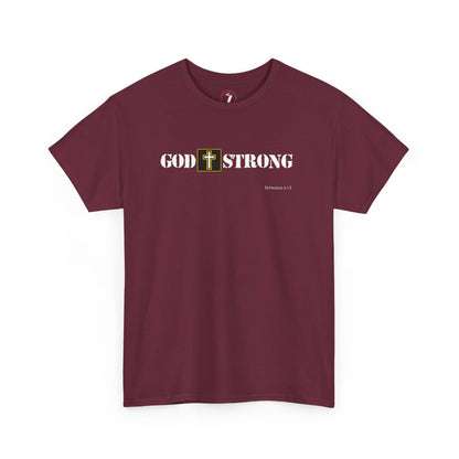 God Strong Unisex Heavy Cotton Tee