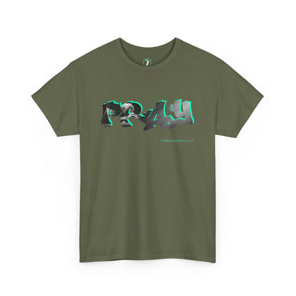 Pray Unisex Heavy Cotton Tee