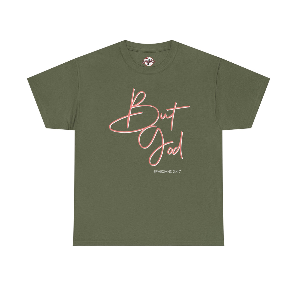 "But God" Womens Christian Faith Graphic Tee
