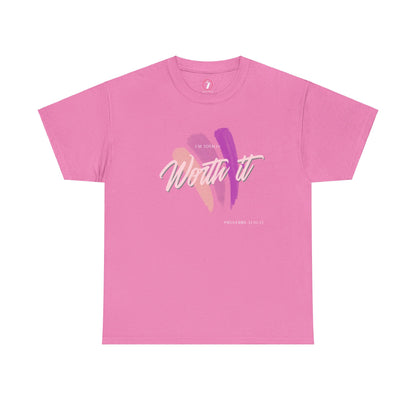I'm Totally Worth It Unisex Heavy Cotton Tee