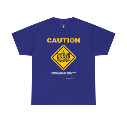 Salvation Under Construction Unisex Heavy Cotton Tee