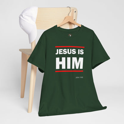 Jesus is Him Unisex Heavy Cotton Tee
