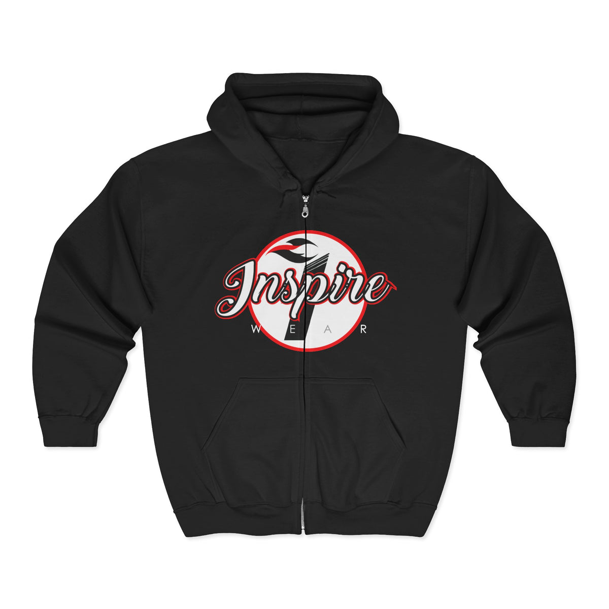 Inspire Wear Logo Full Zip Hoodie