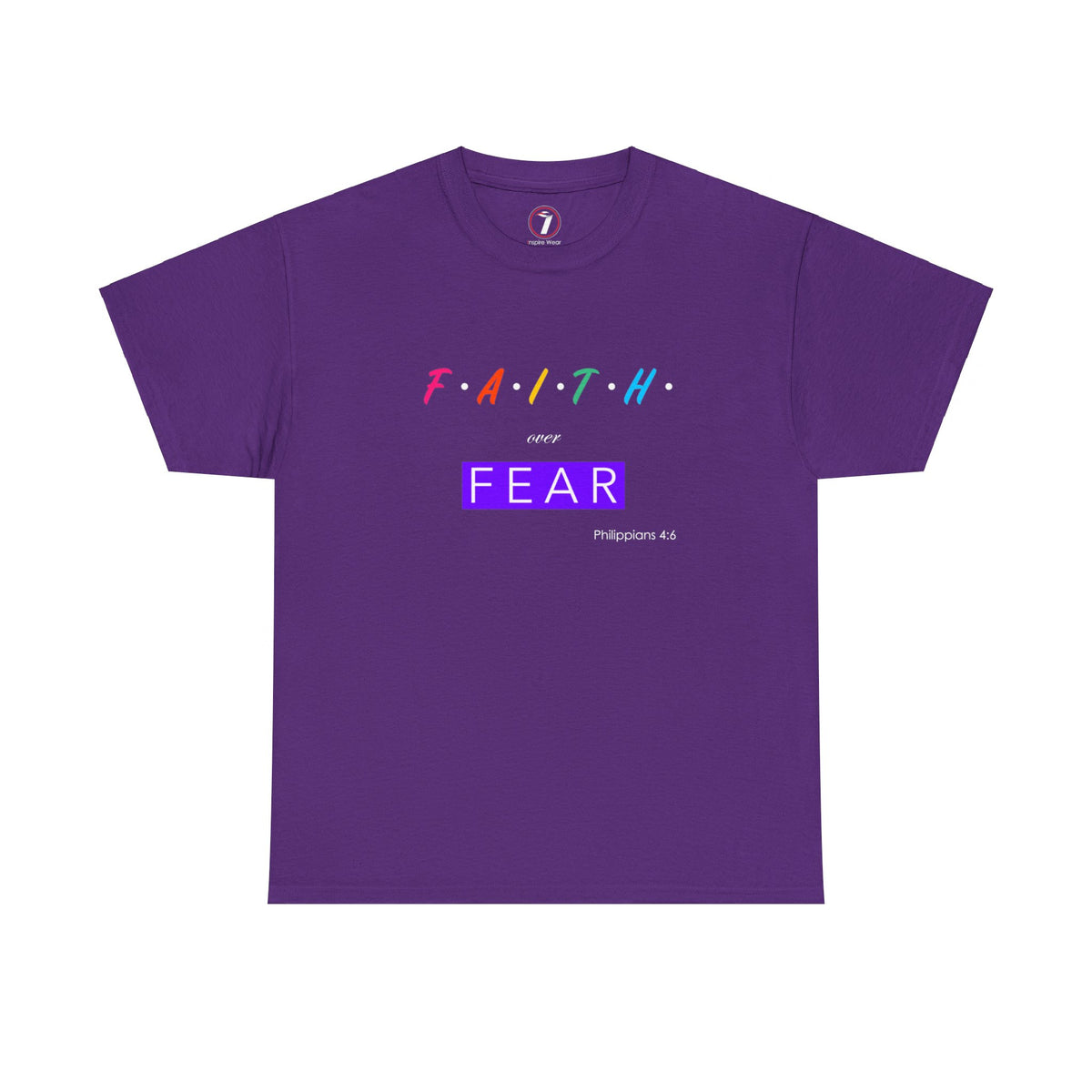 Faith Over Fear Series One Unisex Heavy Cotton Tee