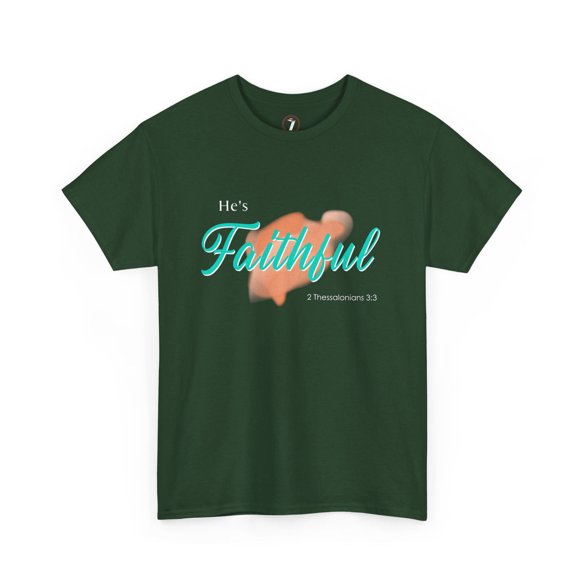 He's Faithful Unisex Heavy Cotton Tee