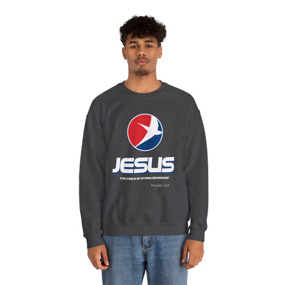 "Jesus: The Choice of Every Generation" Unisex Crewneck Sweatshirt