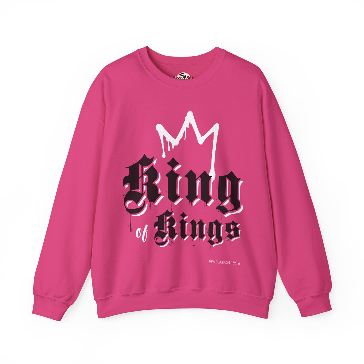"King of Kings" Inspirational Crewneck Sweatshirt