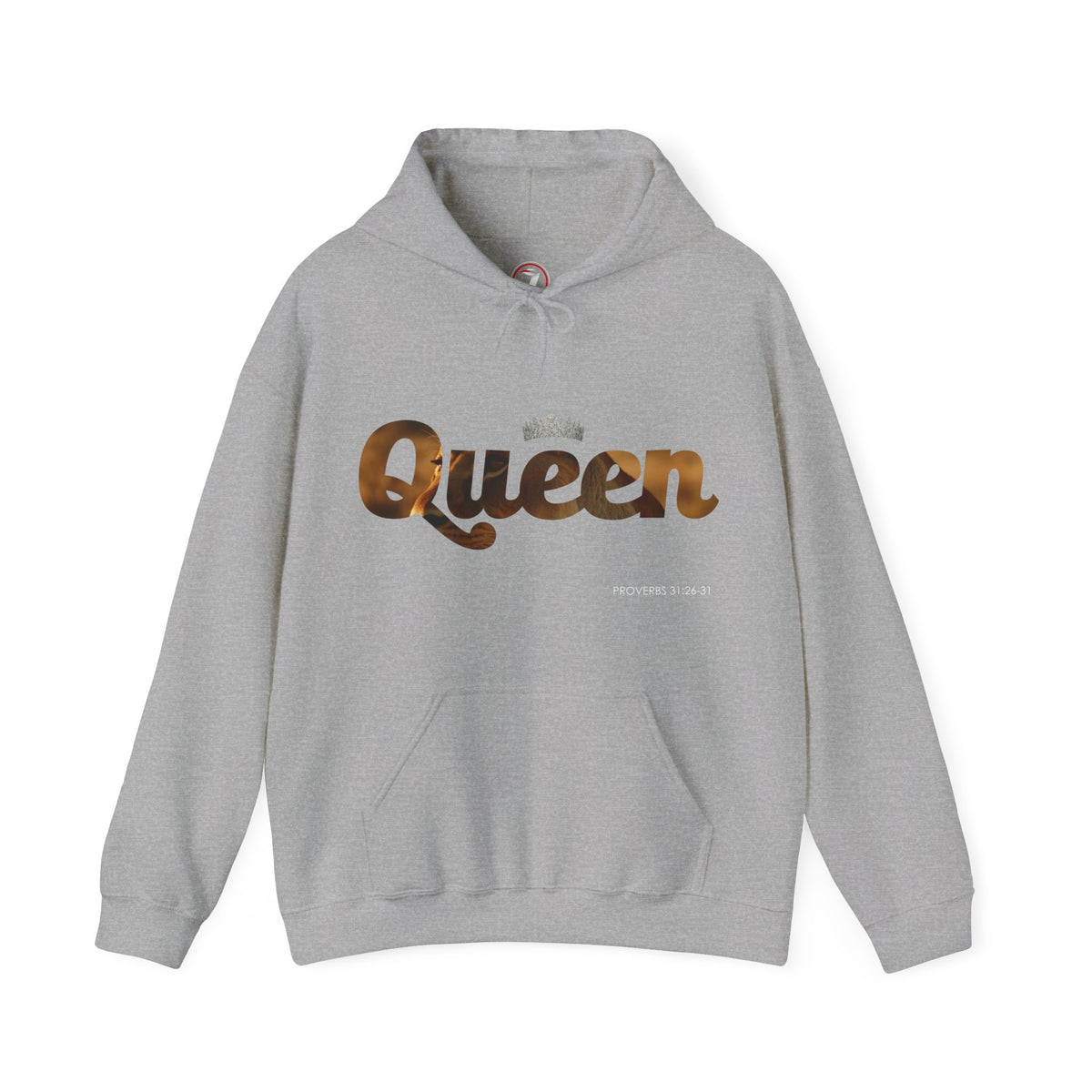 I Am Queen Unisex Heavy Blend™ Hooded Sweatshirt