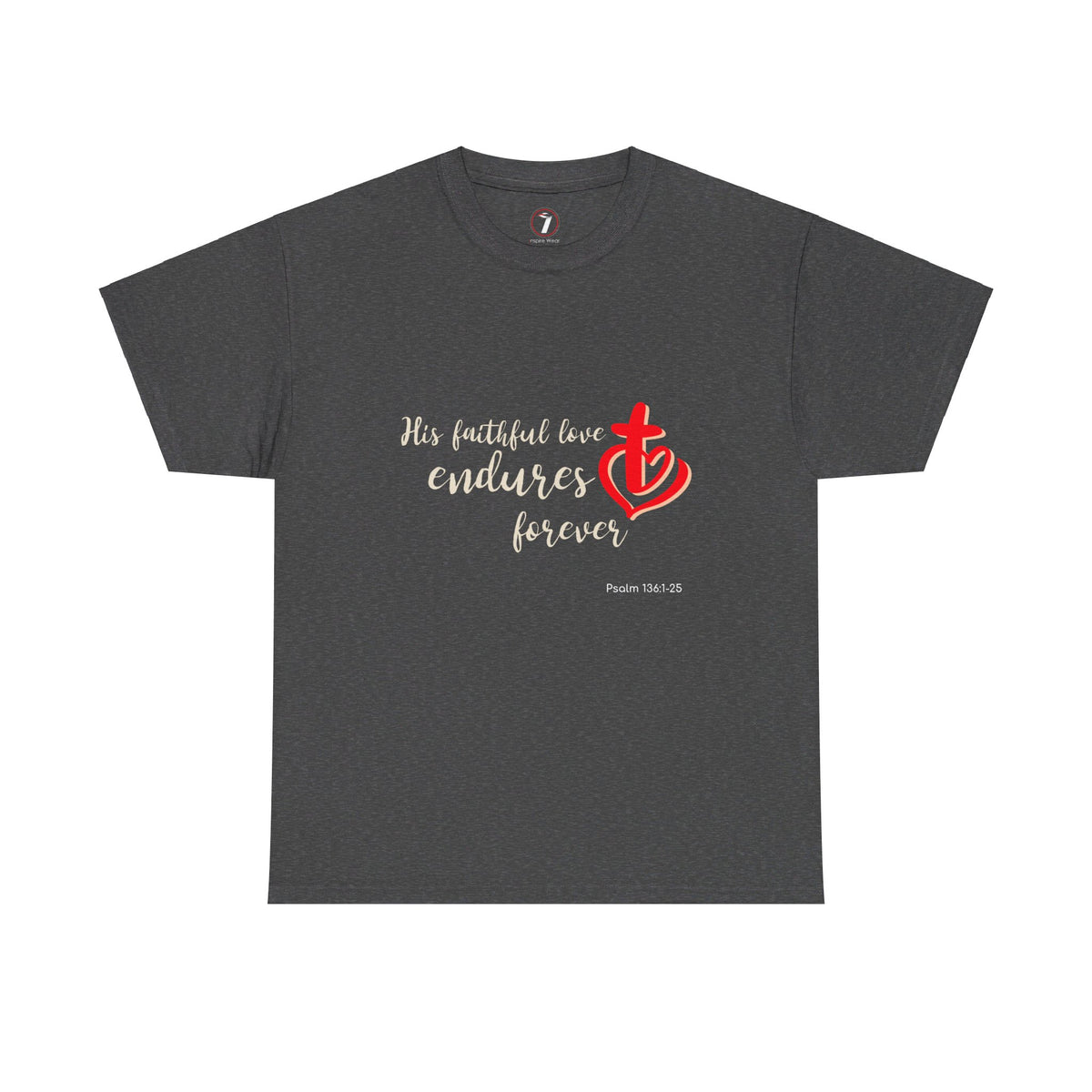 His Faithful Love Unisex Heavy Cotton Tee