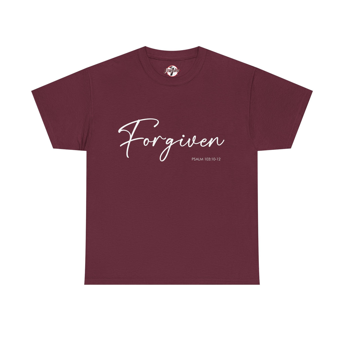 "Forgiven" Womens Christian Faith T-Shirt