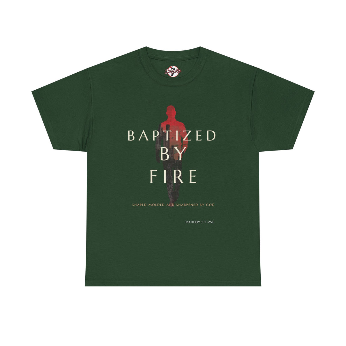 Baptized by Fire Unisex Heavy Cotton Tee