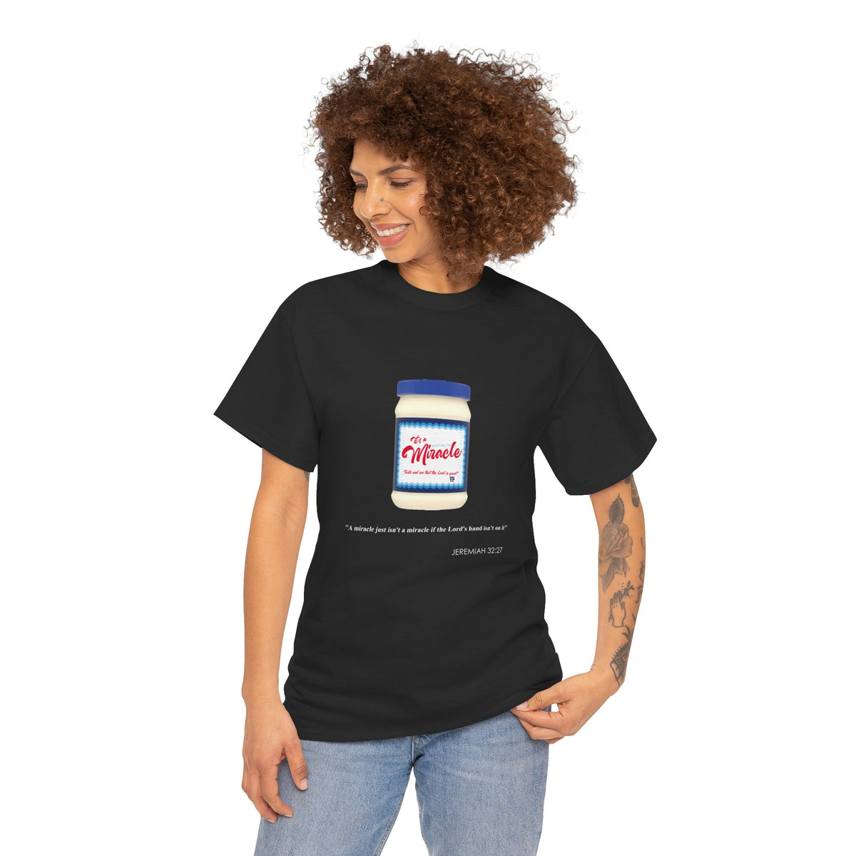It's a Miracle Inspirational Unisex Heavy Cotton Tee