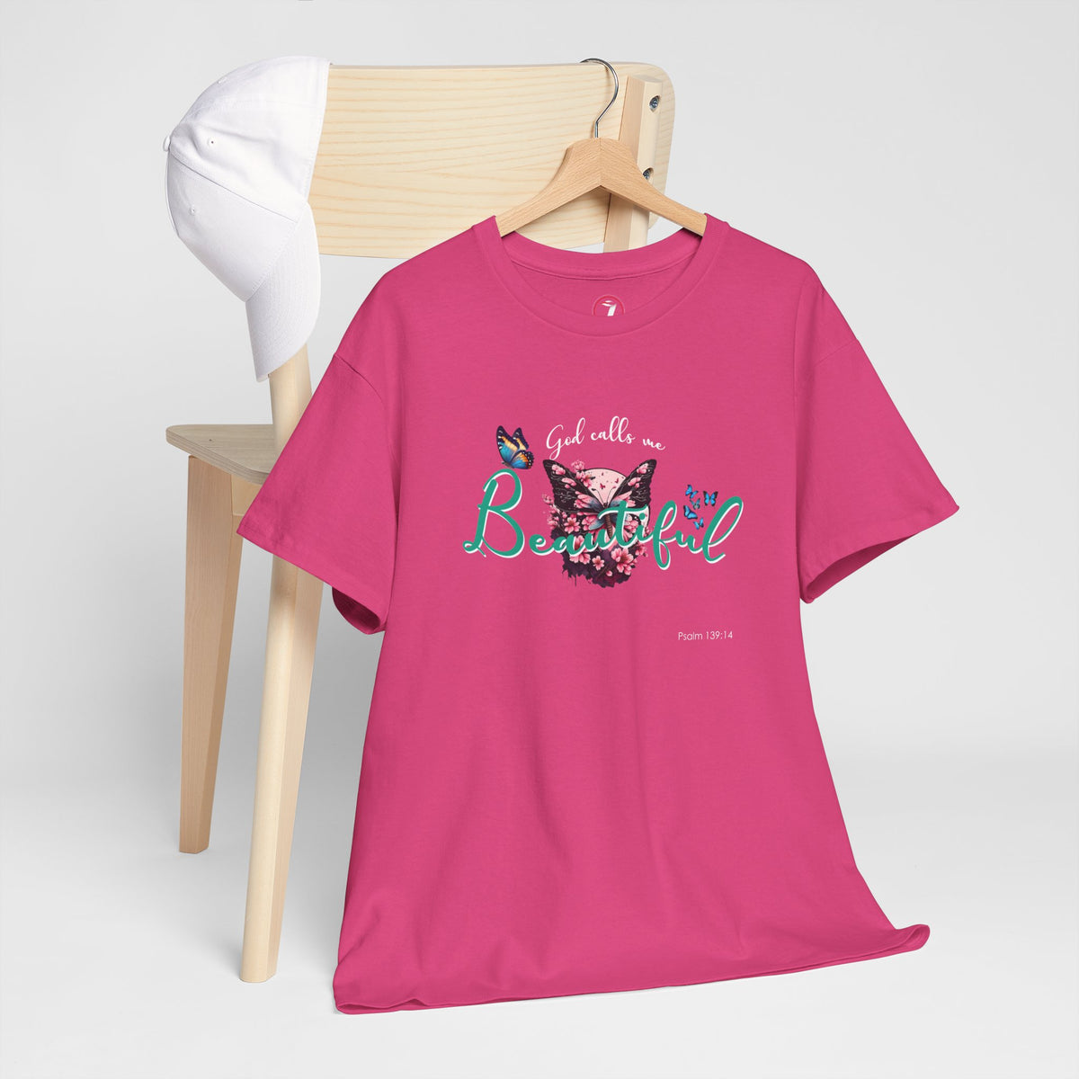 God Calls Me Beautiful Unisex Heavy Cotton Tee