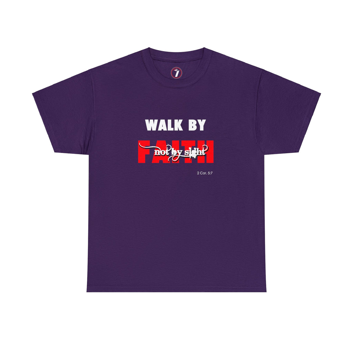 Walk by Faith Unisex Heavy Cotton Tee