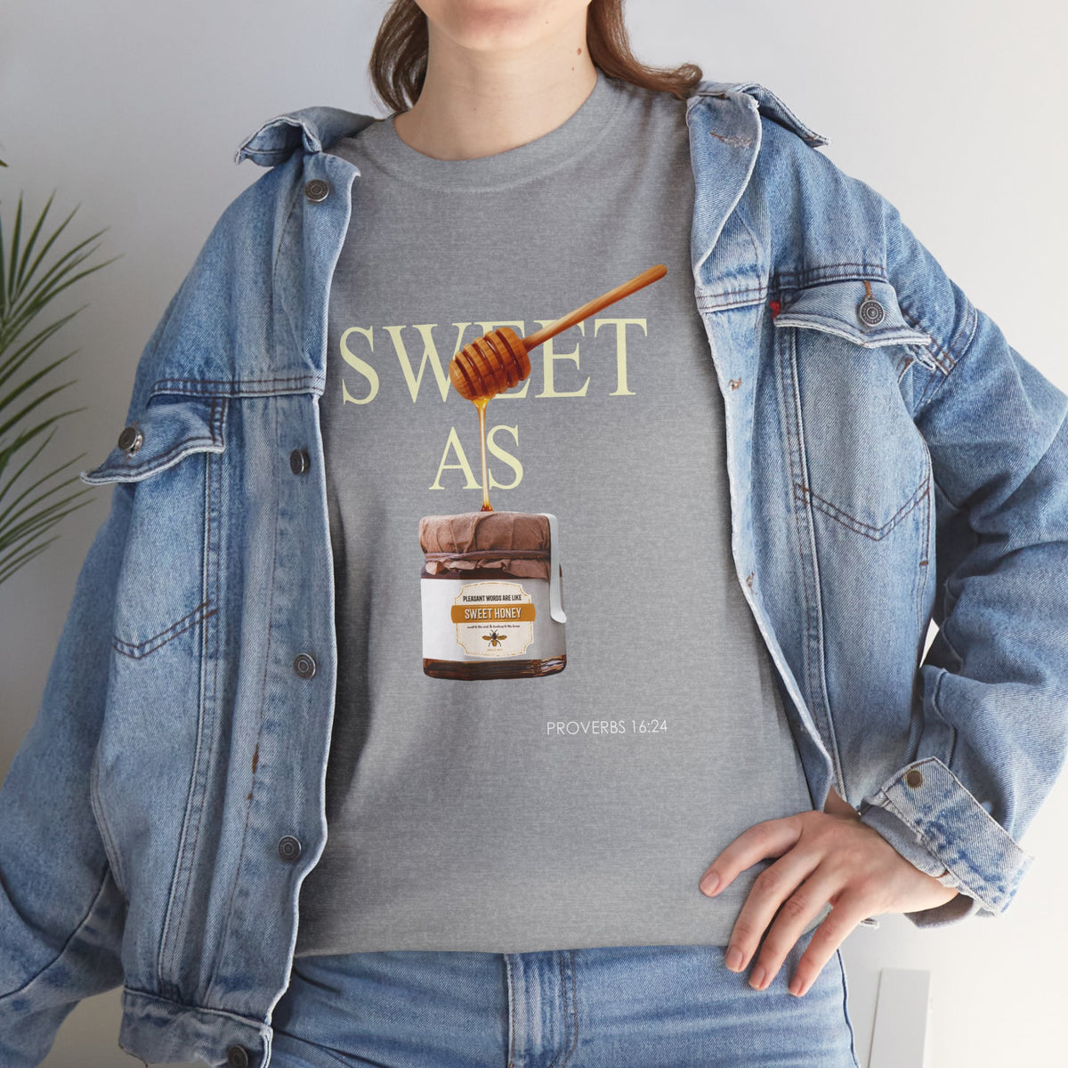 "Pleasant Words" Women's Inspirational Graphic Tee