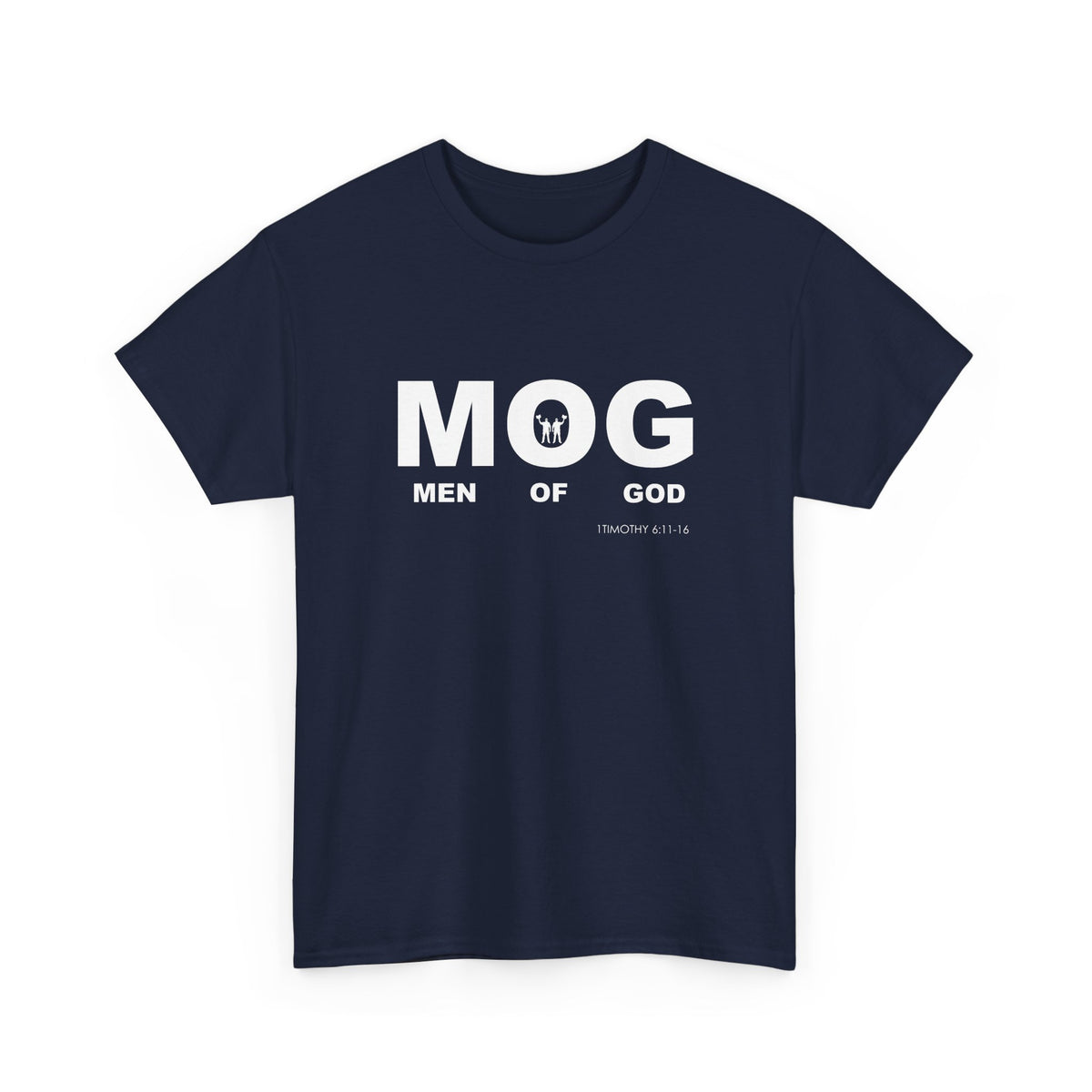 "MOG" Men of God Faith Based Graphic T-Shirt - Unisex Heavy Cotton Tee