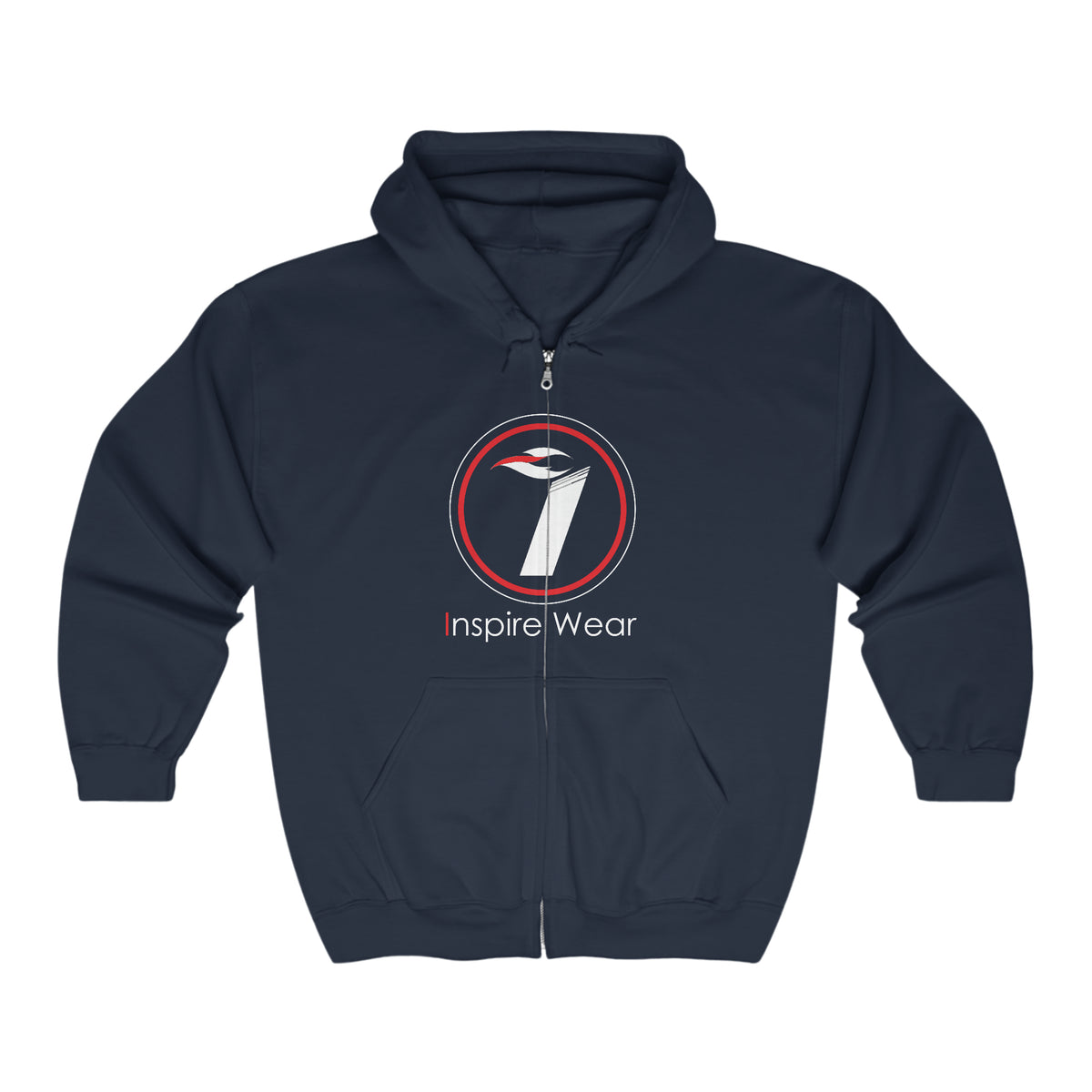 I-Wear Unisex Heavy Blend™ Full Zip Hooded Sweatshirt