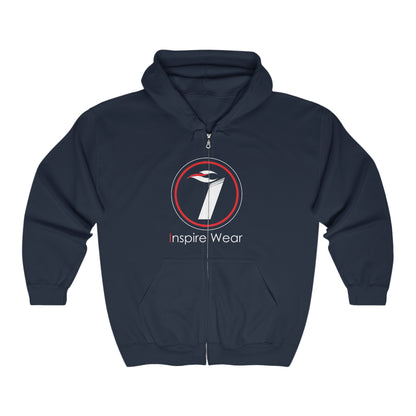 I-Wear Unisex Heavy Blend™ Full Zip Hooded Sweatshirt