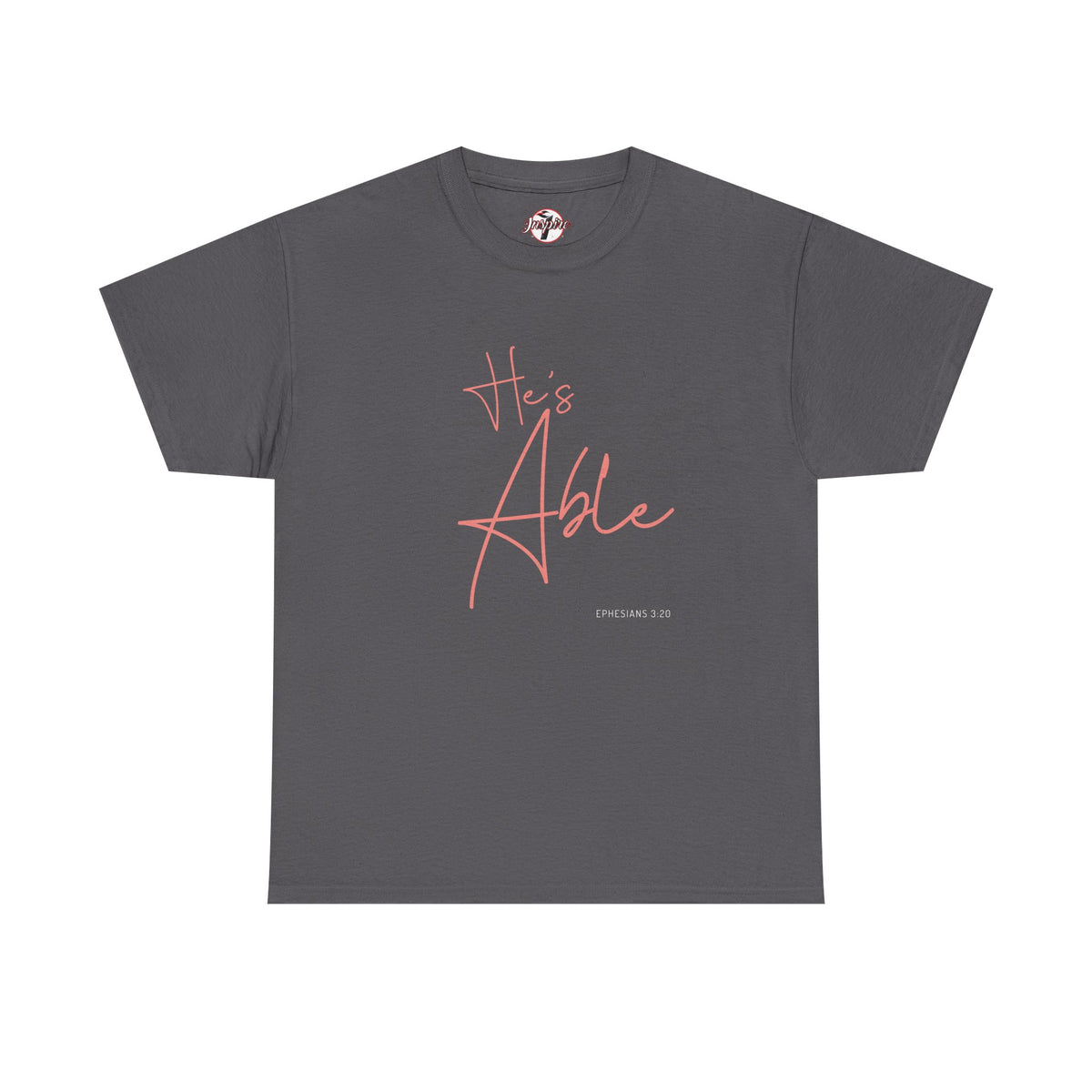 "He's Able" Women's Inspirational T-Shirt