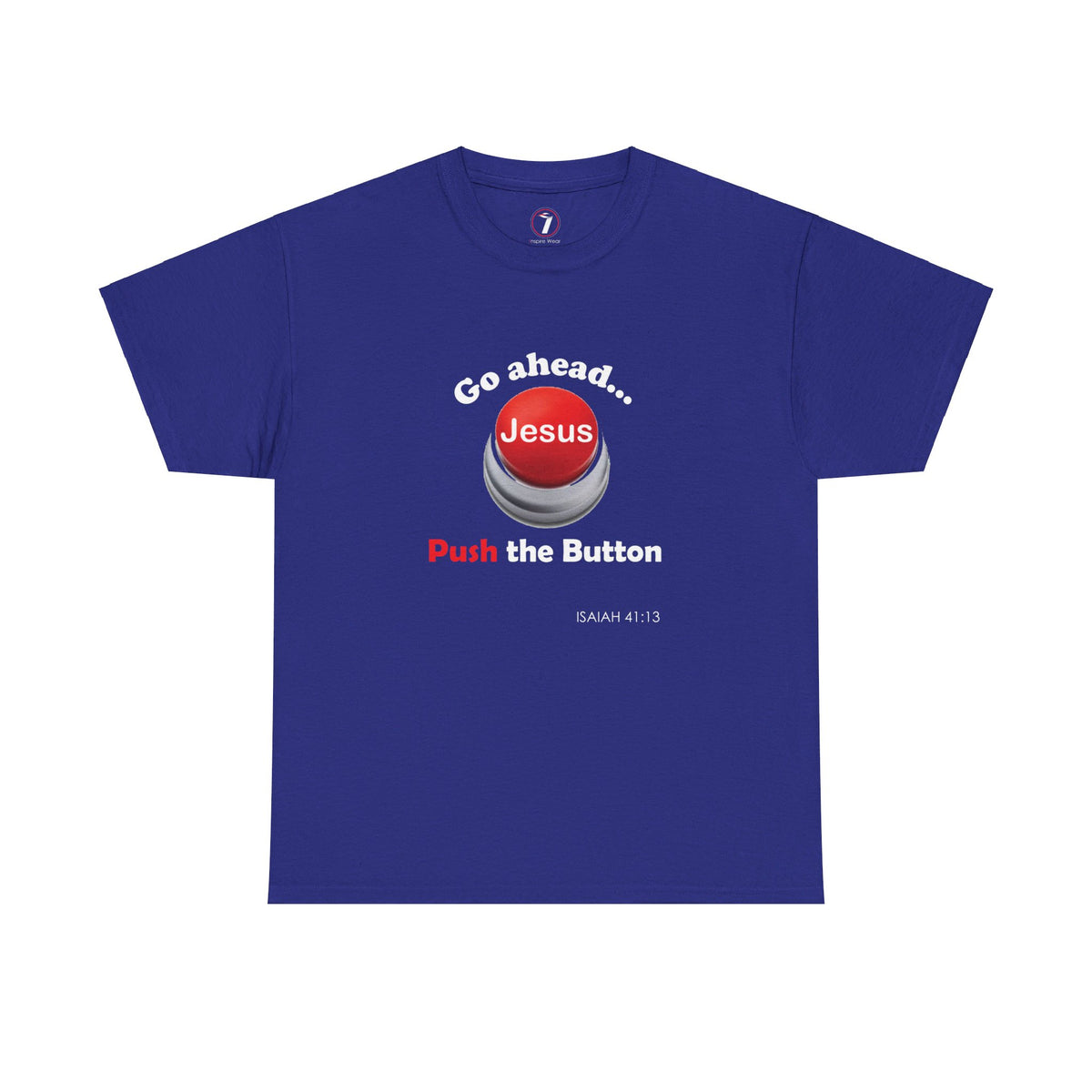 Push the Button Unisex Heavy Cotton Tee