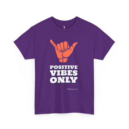 Positive Vibes Unisex Heavy Cotton Tee