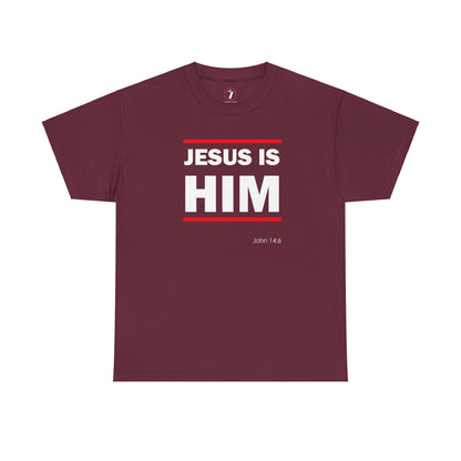 Jesus is Him Unisex Heavy Cotton Tee