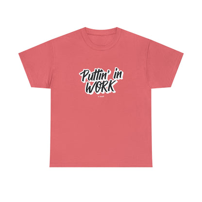 Puttin' in Work Unisex Heavy Cotton Tee