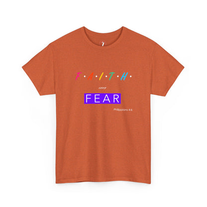 Faith Over Fear Series One Unisex Heavy Cotton Tee