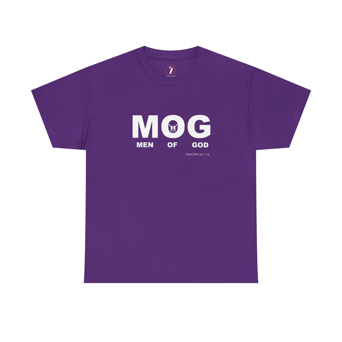"MOG" Men of God Faith Based Graphic T-Shirt - Unisex Heavy Cotton Tee