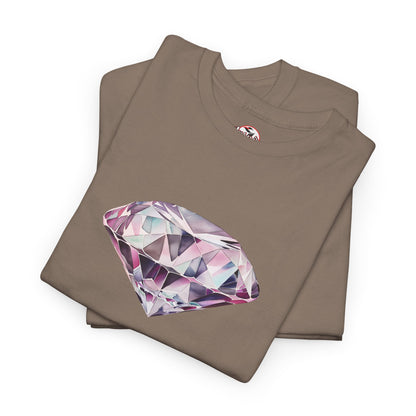"No Pressure, No Diamond" Women's Inspirational Graphic T-Shirt