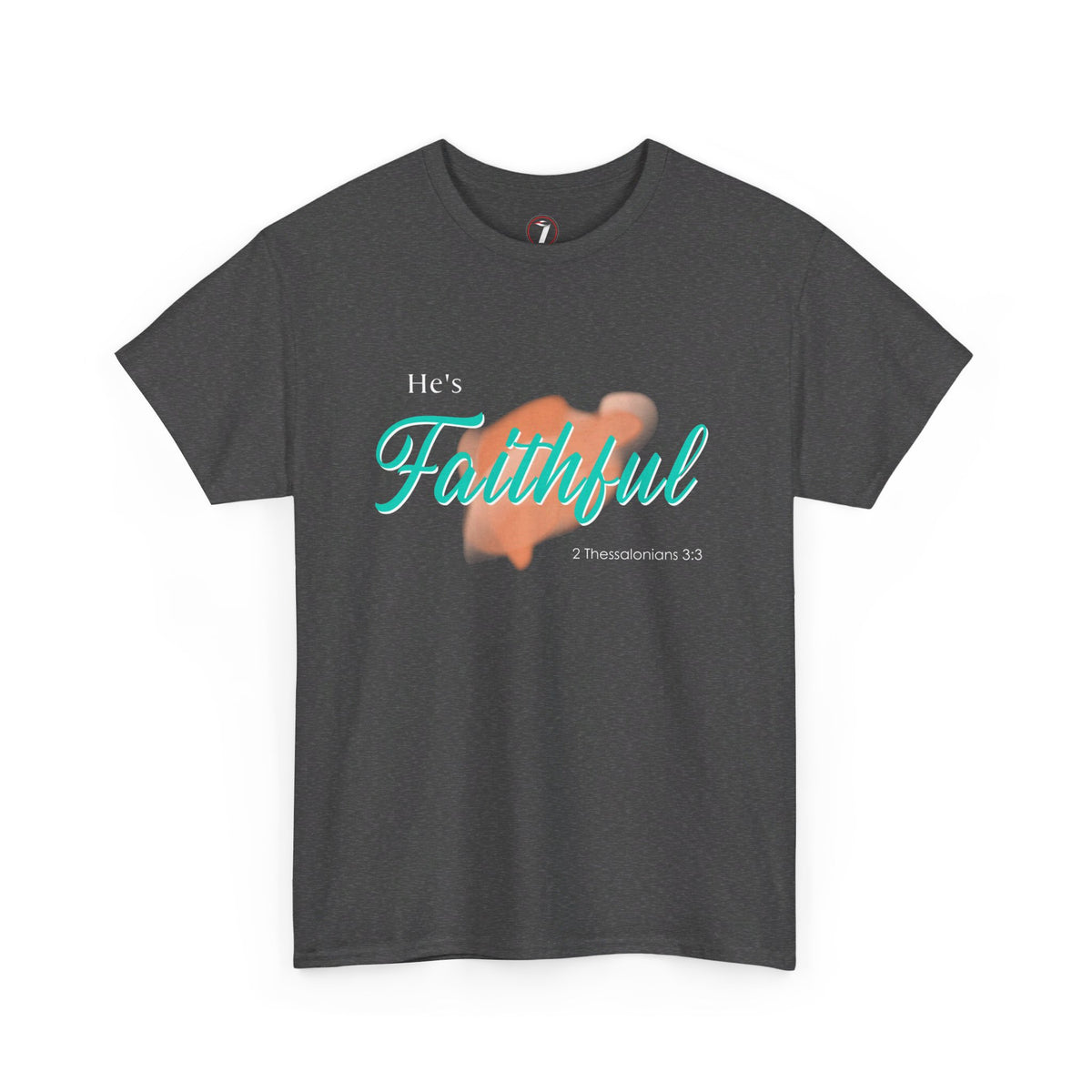 He's Faithful Unisex Heavy Cotton Tee