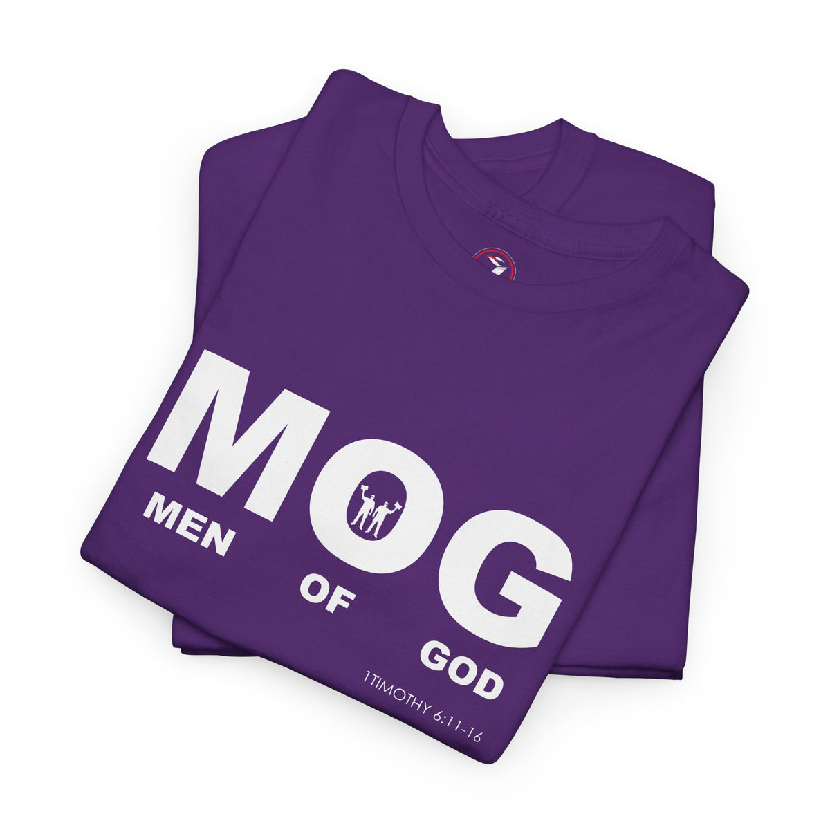 "MOG" Men of God Faith Based Graphic T-Shirt - Unisex Heavy Cotton Tee