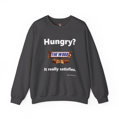 Hungry for the Word Unisex Heavy Blend™ Crewneck Sweatshirt