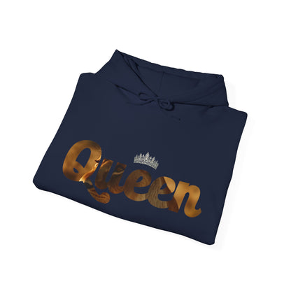 I Am Queen Unisex Heavy Blend™ Hooded Sweatshirt