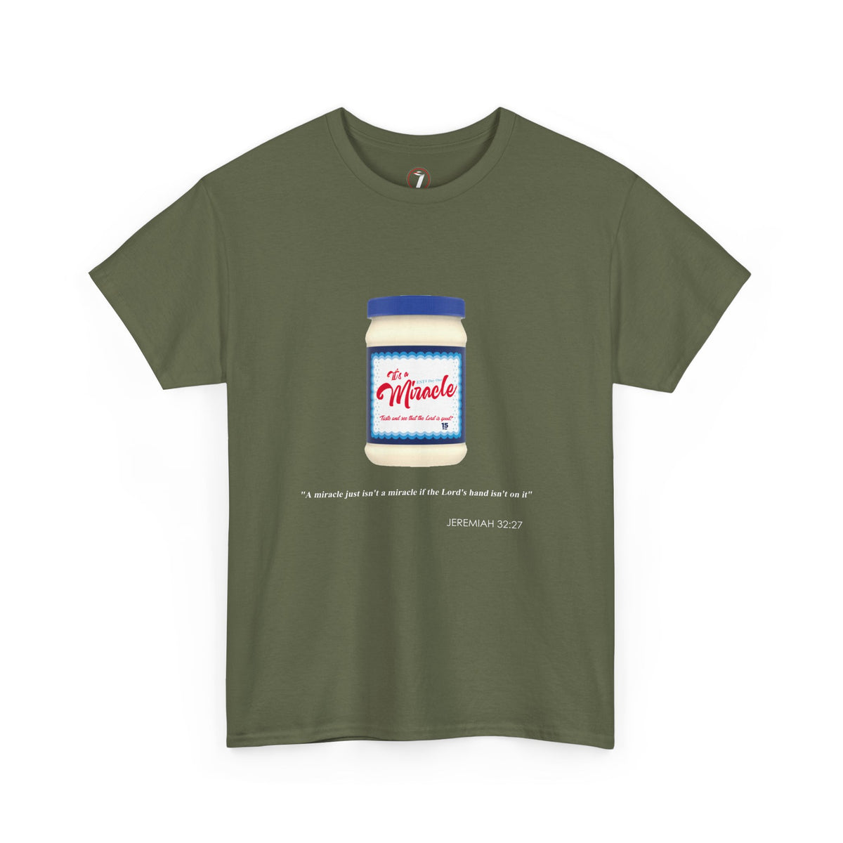 It's a Miracle Inspirational Unisex Heavy Cotton Tee