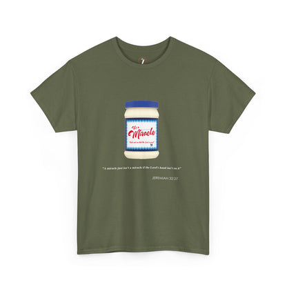 It's a Miracle Inspirational Unisex Heavy Cotton Tee