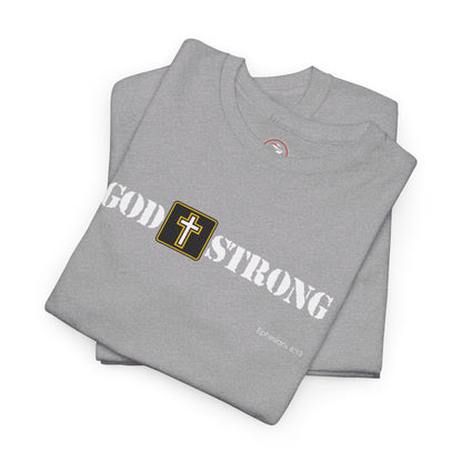 God Strong Unisex Heavy Cotton Tee