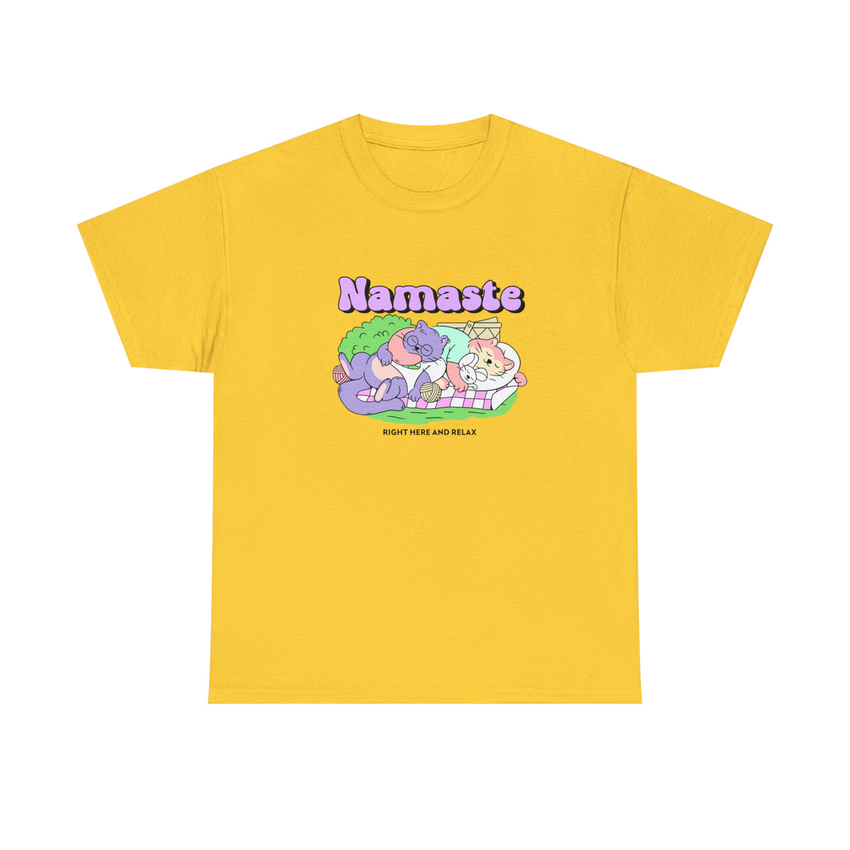Namaste Unisex Heavy Cotton Tee