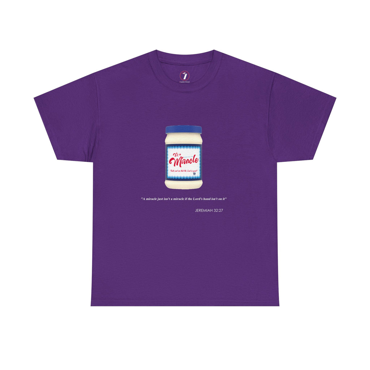 It's a Miracle Inspirational Unisex Heavy Cotton Tee