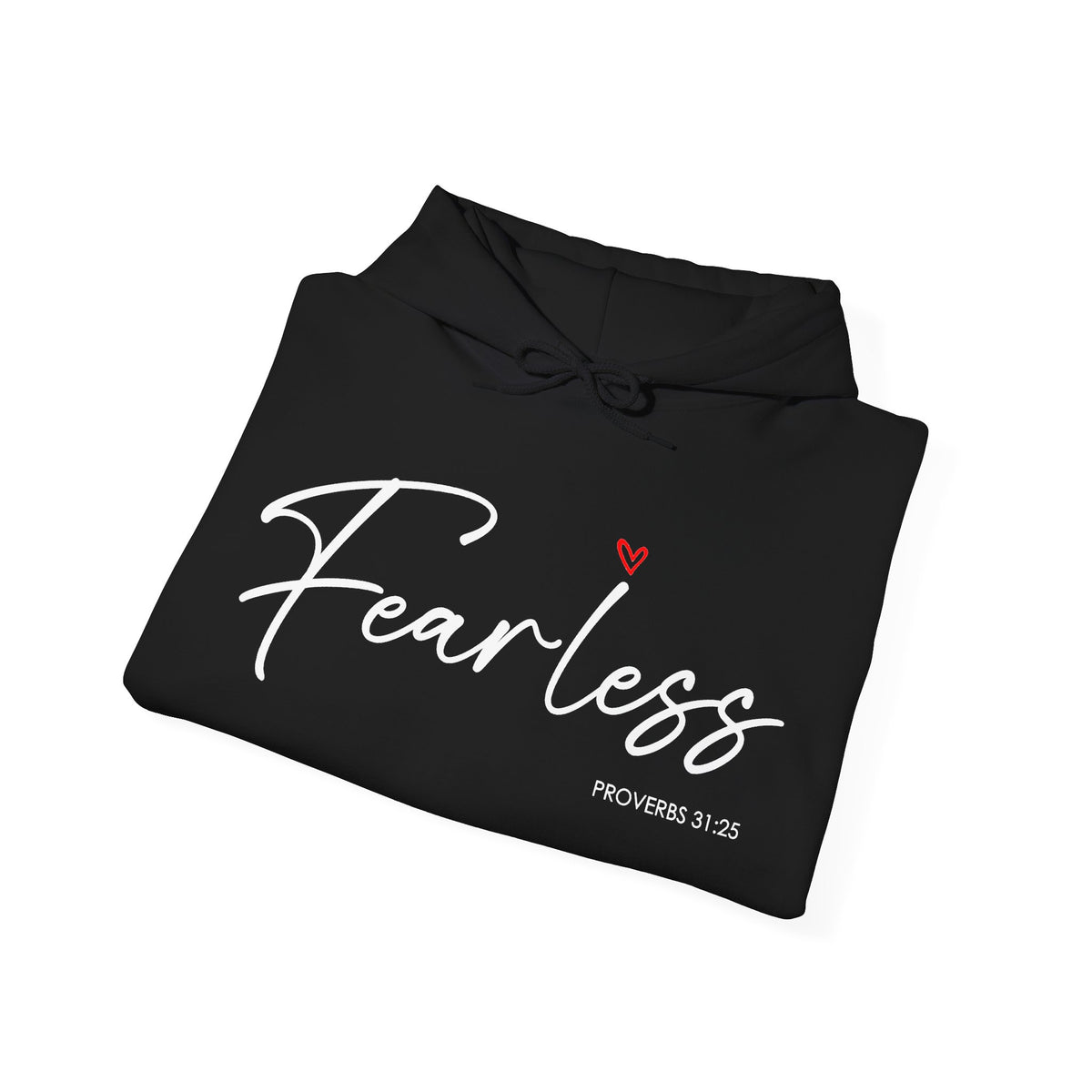 "Fearless" Inspirational Pullover Hoodie
