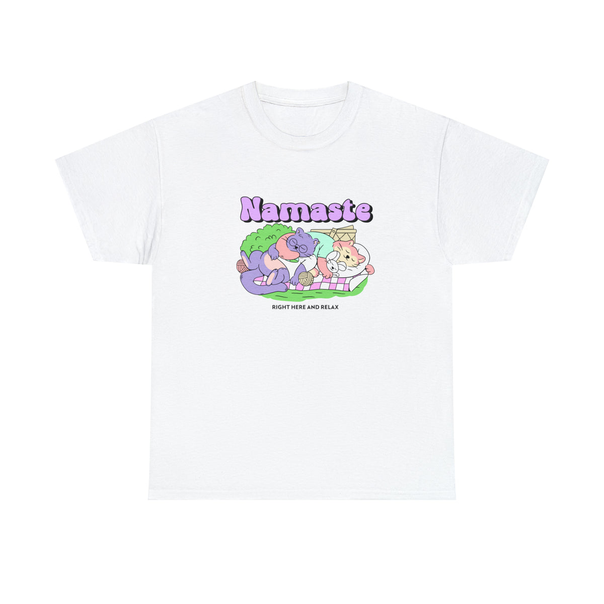 Namaste Unisex Heavy Cotton Tee