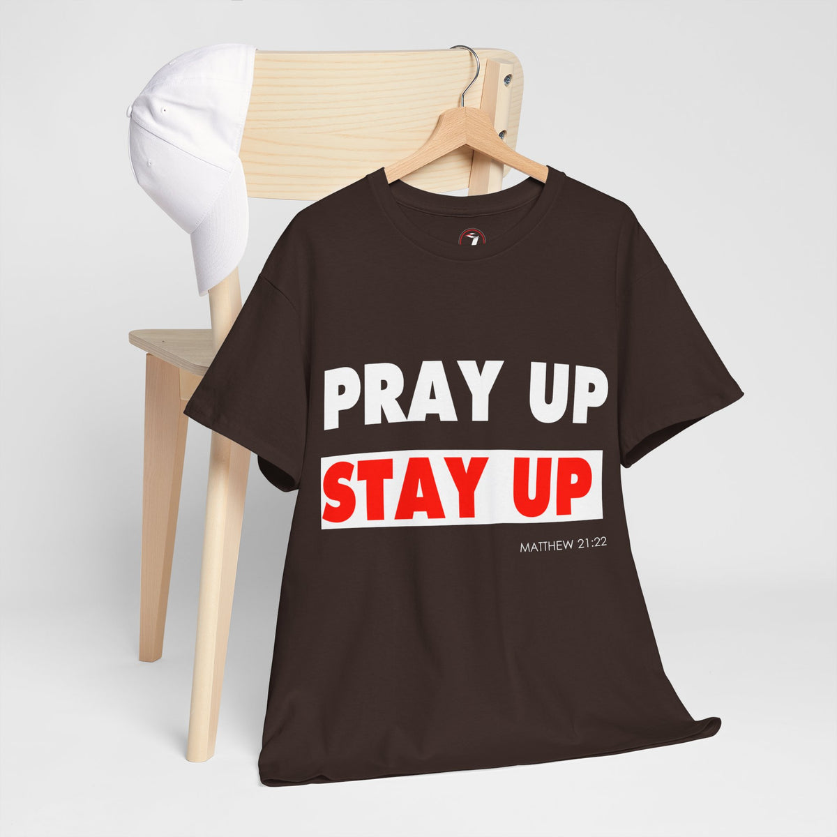Pray up Stay up Unisex Heavy Cotton Tee